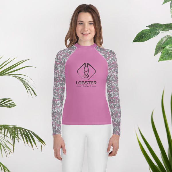 Lobster League Youth Diver's Guard (Camo/Pink)