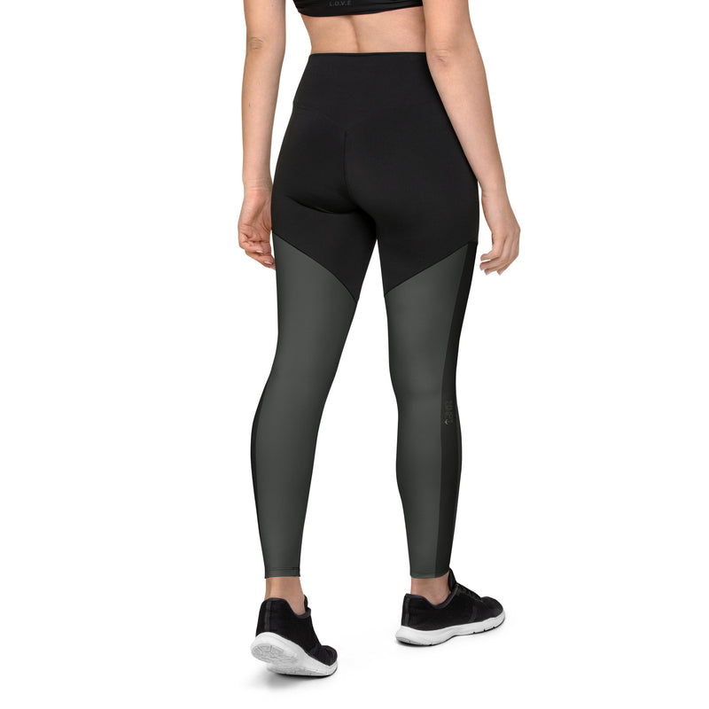 Life League Gear - Dark Grey - Women's Sports Dive Skin Bottoms