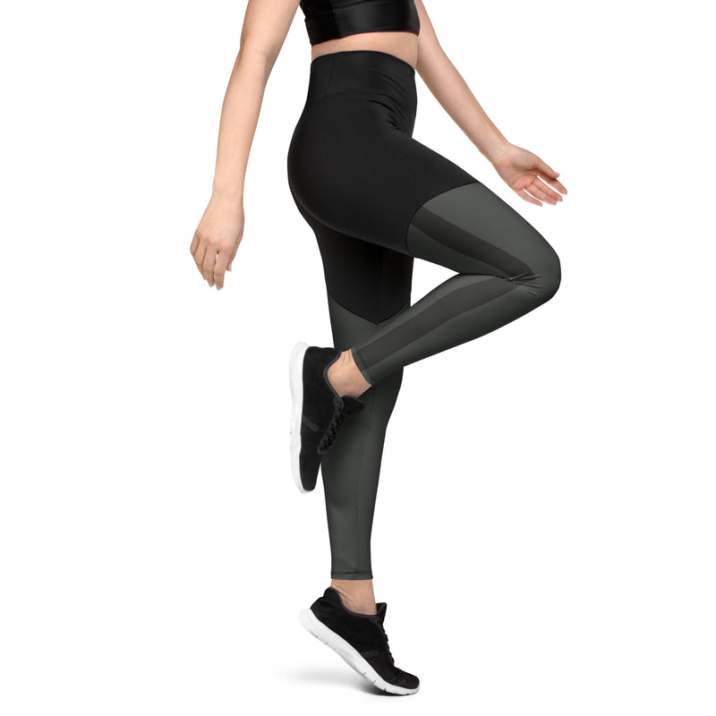 DryMove™ Sports tights - Dark grey - Kids | H&M