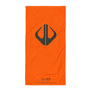 Life League Gear Towel - By Land or By Sea, Enjoy Life. (High Viz Orange)