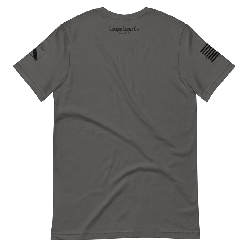 Lobster League "Hunter" Unisex T-Shirt (Black Graphics)