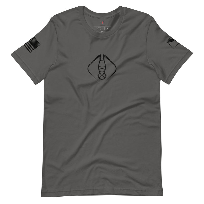 Lobster League "Hunter" Unisex T-Shirt (Black Graphics)