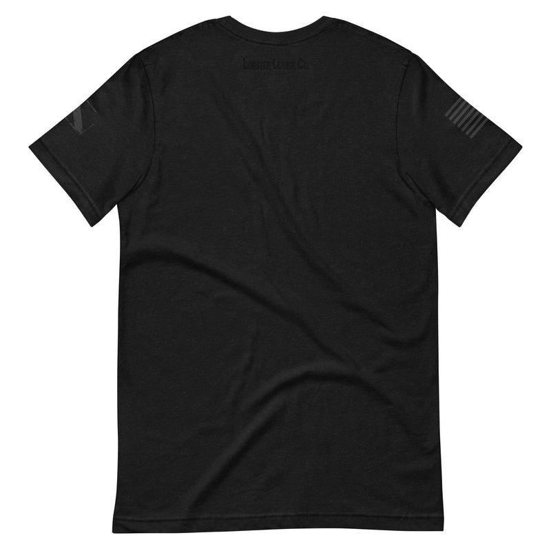 Lobster League "Hunter" Unisex T-Shirt (Black Graphics)
