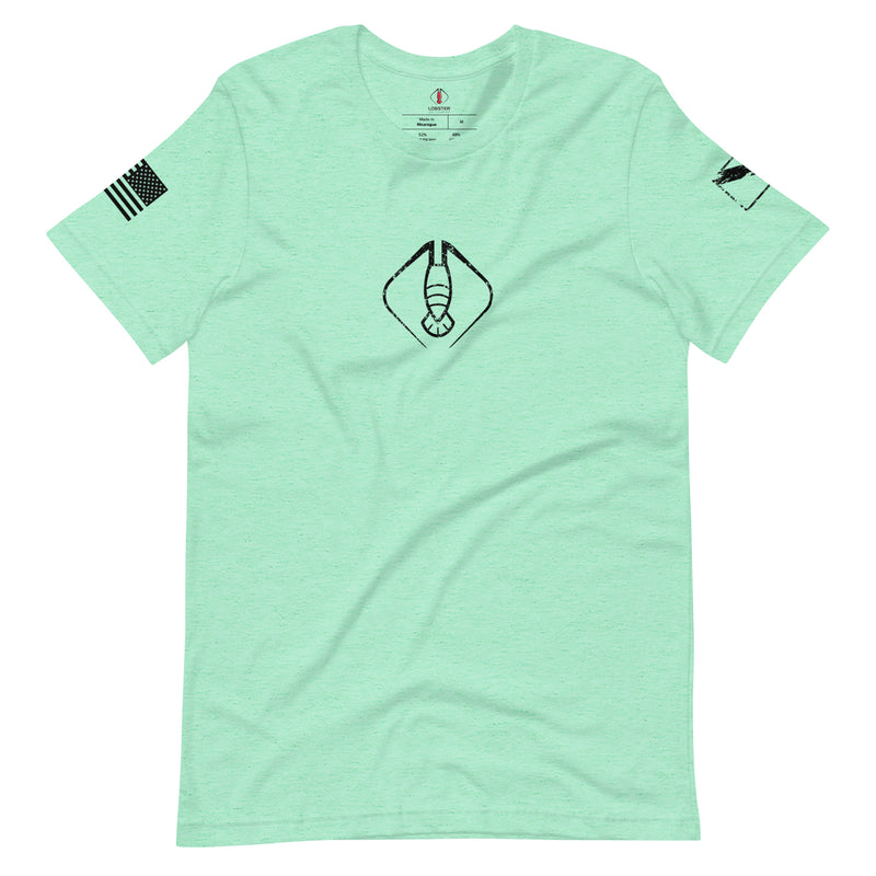 Lobster League "Hunter" Unisex T-Shirt (Black Logo)