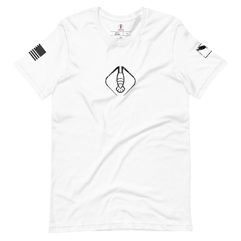 Lobster League "Hunter" Unisex T-Shirt (Black Logo)
