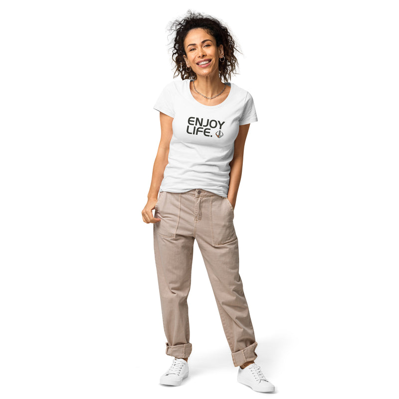 LIFE LEAGUE - ENJOY LIFE. Women’s - Organic T-Shirt